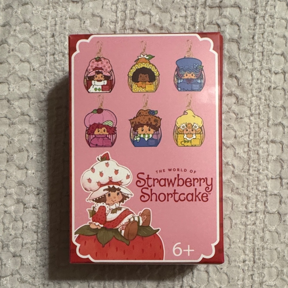 Loungefly Strawberry Shortcake Bag Charm - Red and Pink